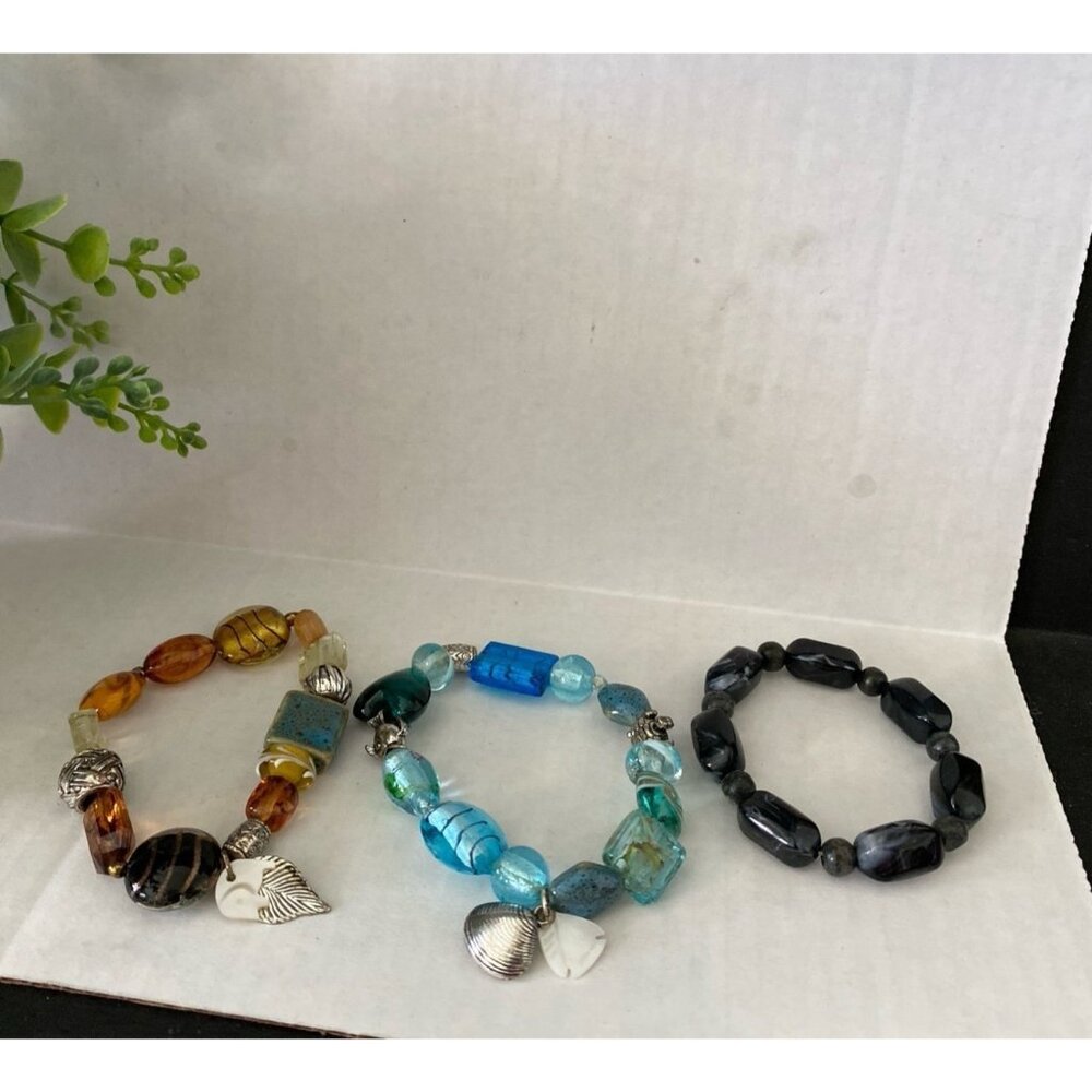 Stretchy Glass Bracelets-3